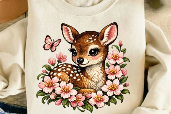 Adorable Baby Deer Embroidery Art Review