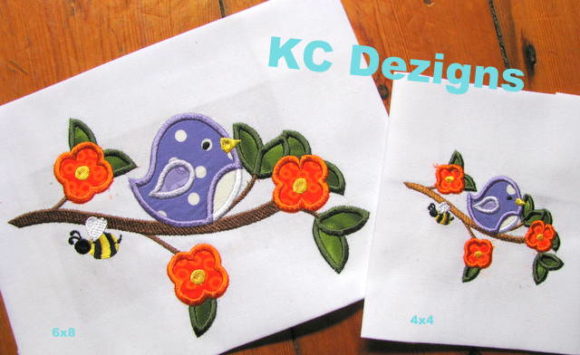 Bird on Branch with Flowers: A Designer Review