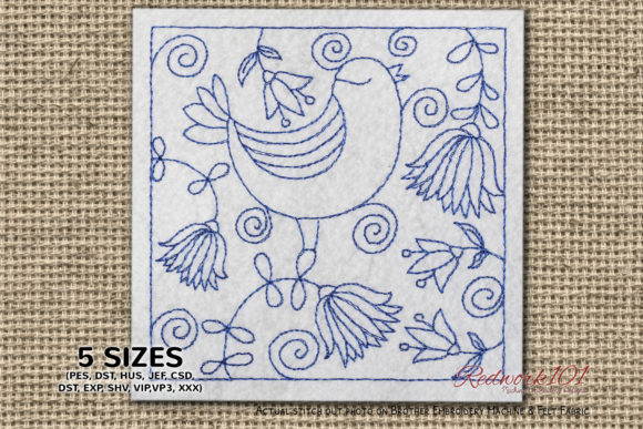 Bird with Lotus Flowers: A Designer’s Review