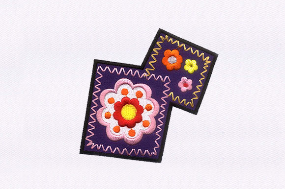 Flowers in Squares: A Designer’s Review for Business Merch