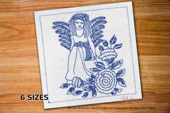 Review: Angel and Spring Flowers Lineart for Business