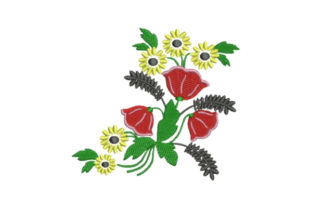 Review: Colorful Flowers Embellishment for Merch