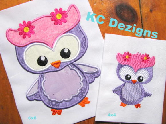 Review: Spring Owl with Flowers Applique