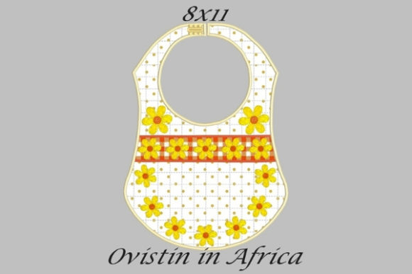 Review: Yellow Flowers Adorable Baby Bib Large
