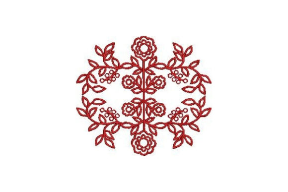 Reviewing Redwork Flowers Design for Gifts
