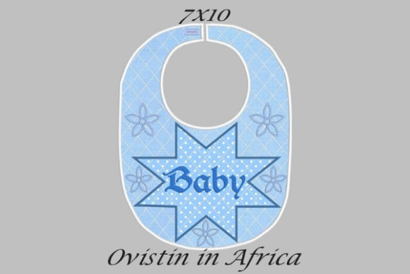 Reviewing the Star Flowers Adorable Baby Bib Small